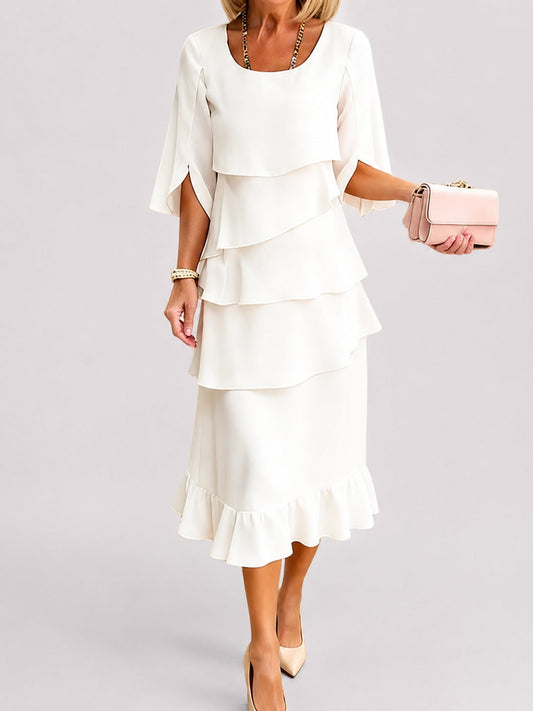 Elisa - Elegantes Kleid mit Lagen