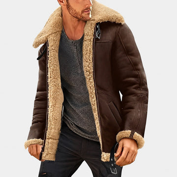 Jeffrey - Stilvolle Herrenjacke mit warmem Innenfutter