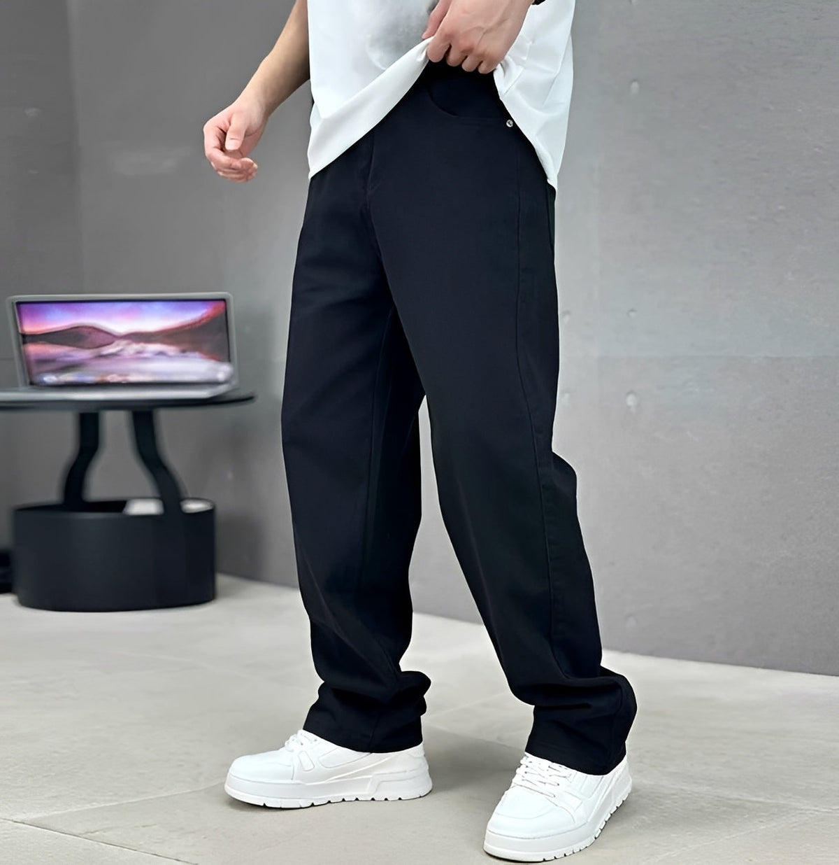 Garza - Lässig geschnittene Gerade Jeans