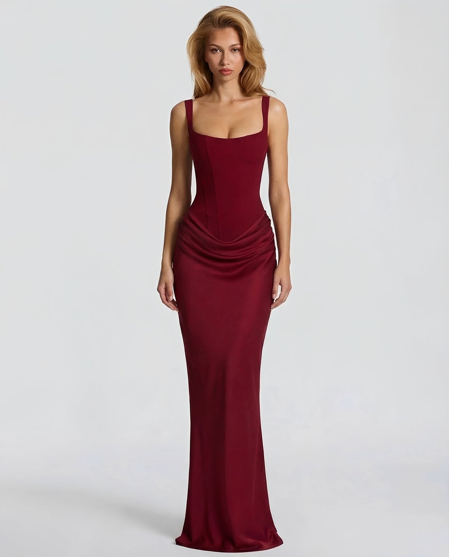 Dorsey - Elegantes Korsett-Maxi-Kleid