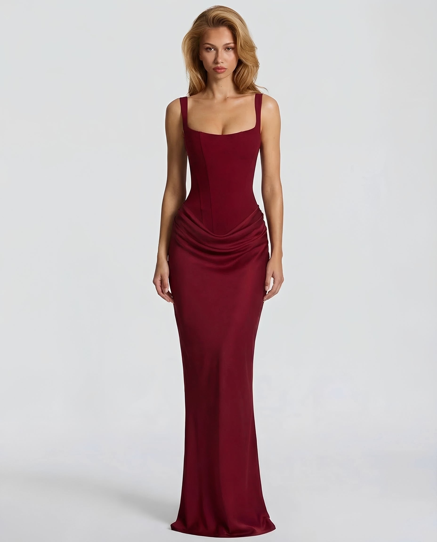 Dorsey - Elegantes Korsett-Maxi-Kleid