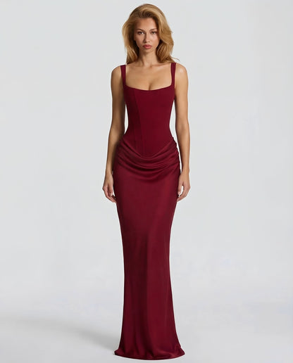 Dorsey - Elegantes Korsett-Maxi-Kleid