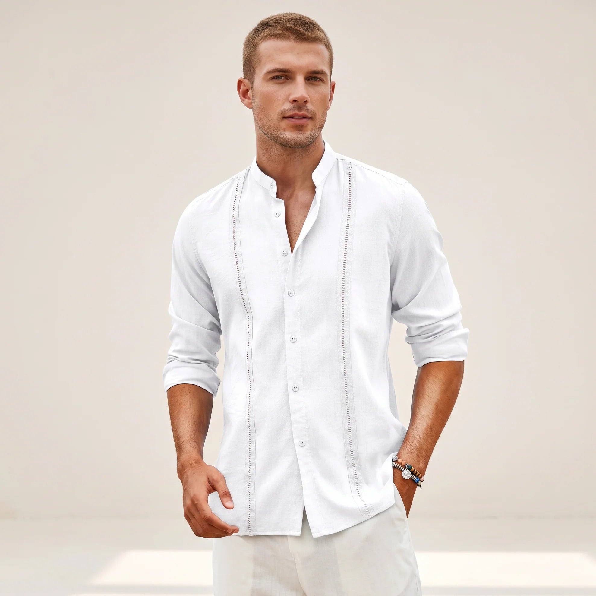 Olivier - Elegantes Hemd mit Verzierung