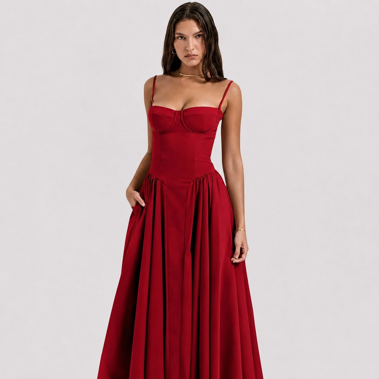 Hadley - Stilvolles Camisole-Kleid