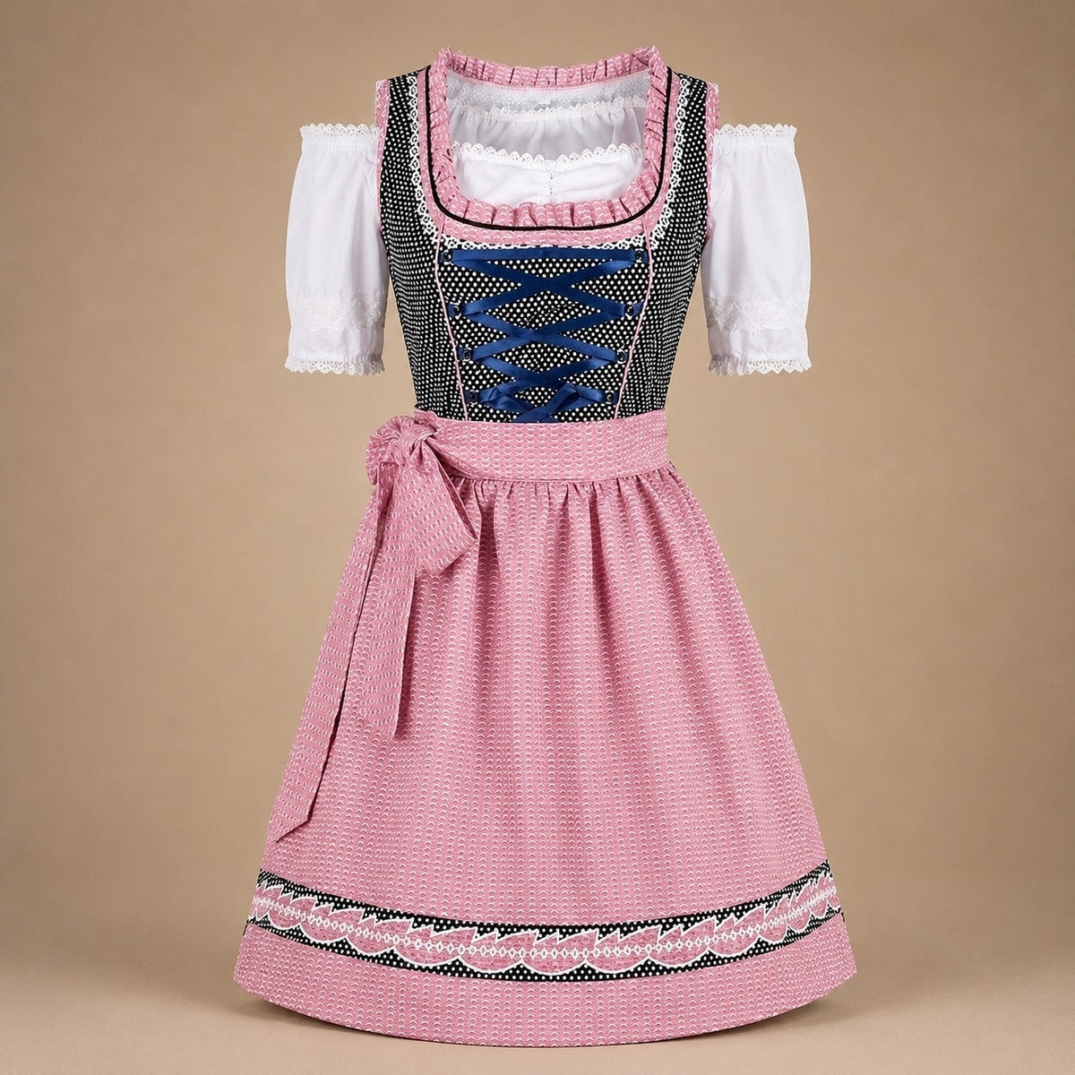 Abbie - Traditionelles und luftiges Dirndl fürs Oktoberfest (Futter nicht enthalten)