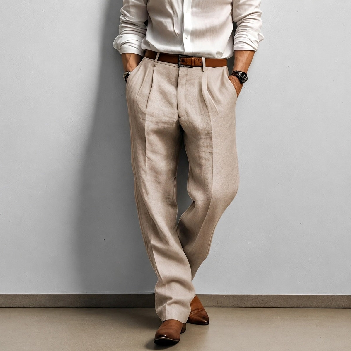 Aaden - Bequeme, locker geschnittene Herren-Hosen