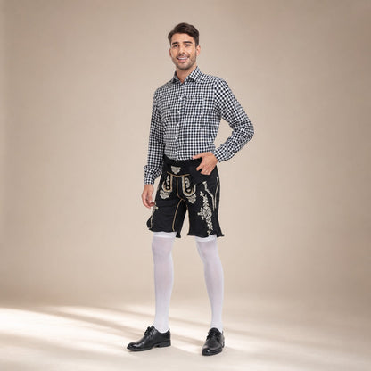 Alexis - Modisches Hemd mit Karomuster für das Oktoberfest
