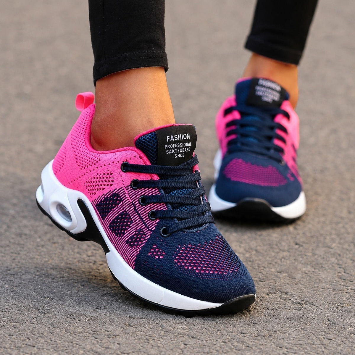 Lina - Komfortable Sneaker mit atmungsaktiver Polsterung