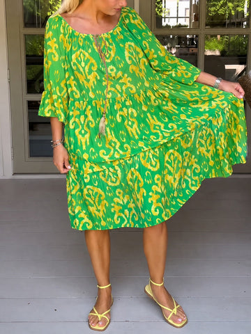 Jamie - Kleid mit weiten Glockenärmeln