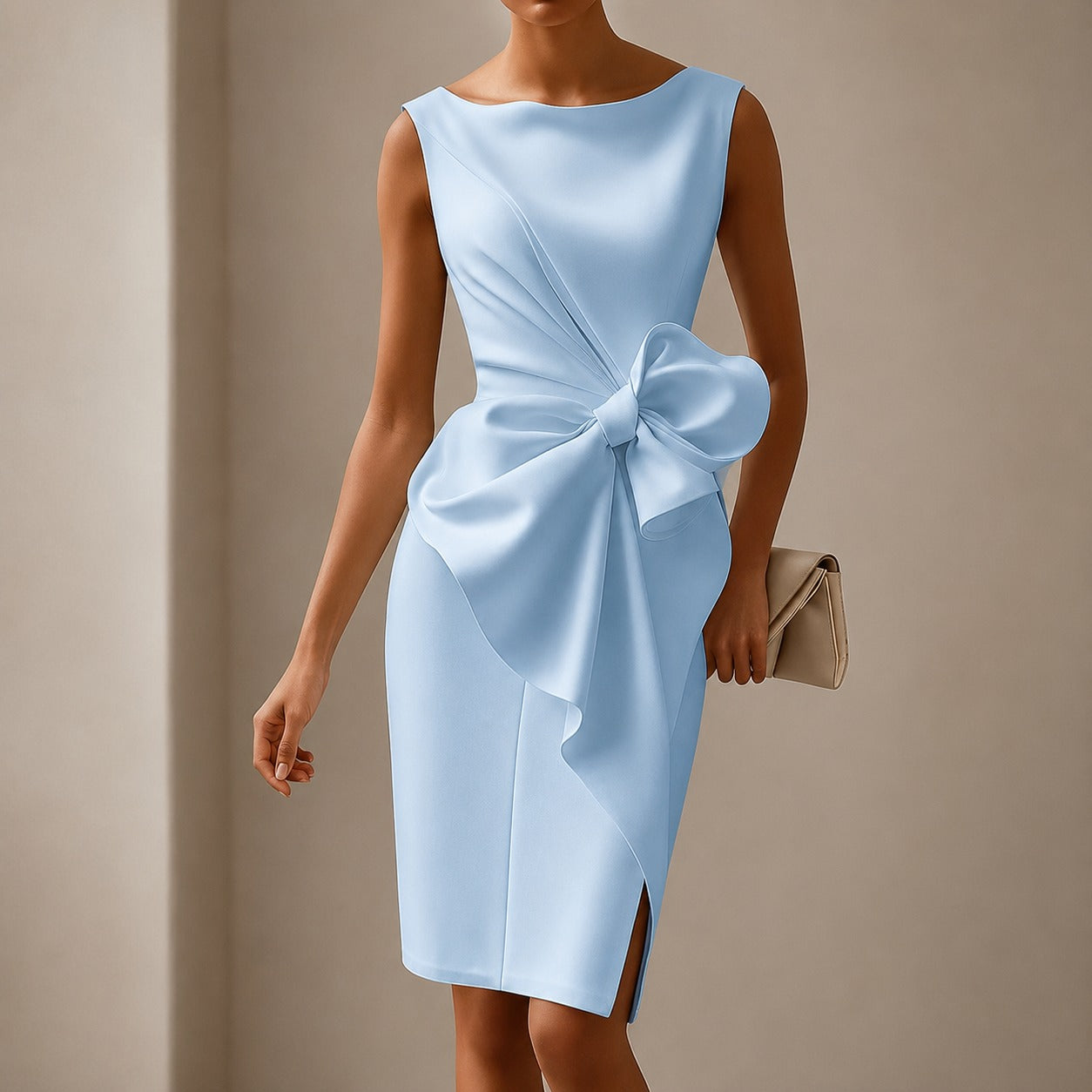 Esmee - Stilvolles Minikleid mit Schleifenelement