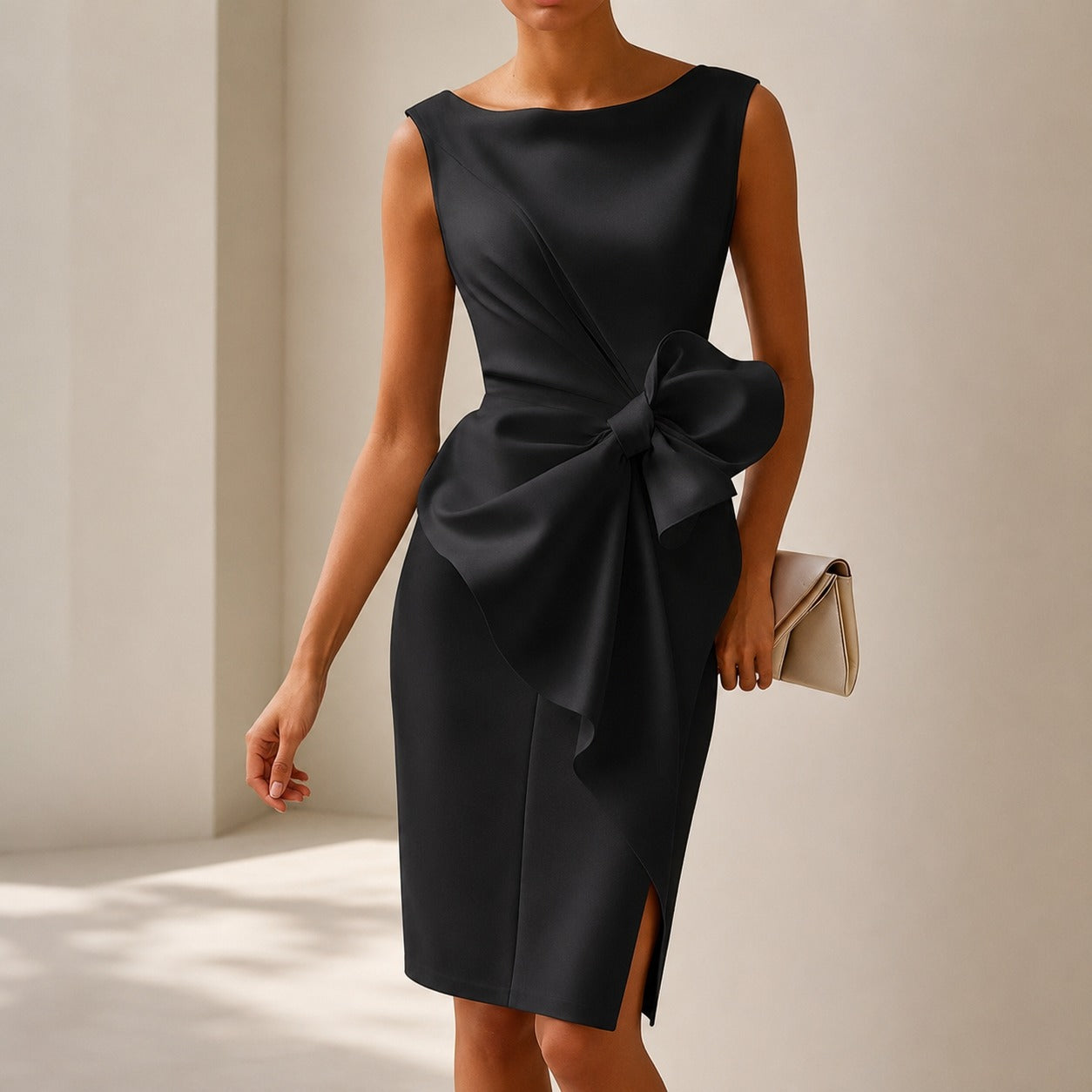 Esmee - Stilvolles Minikleid mit Schleifenelement