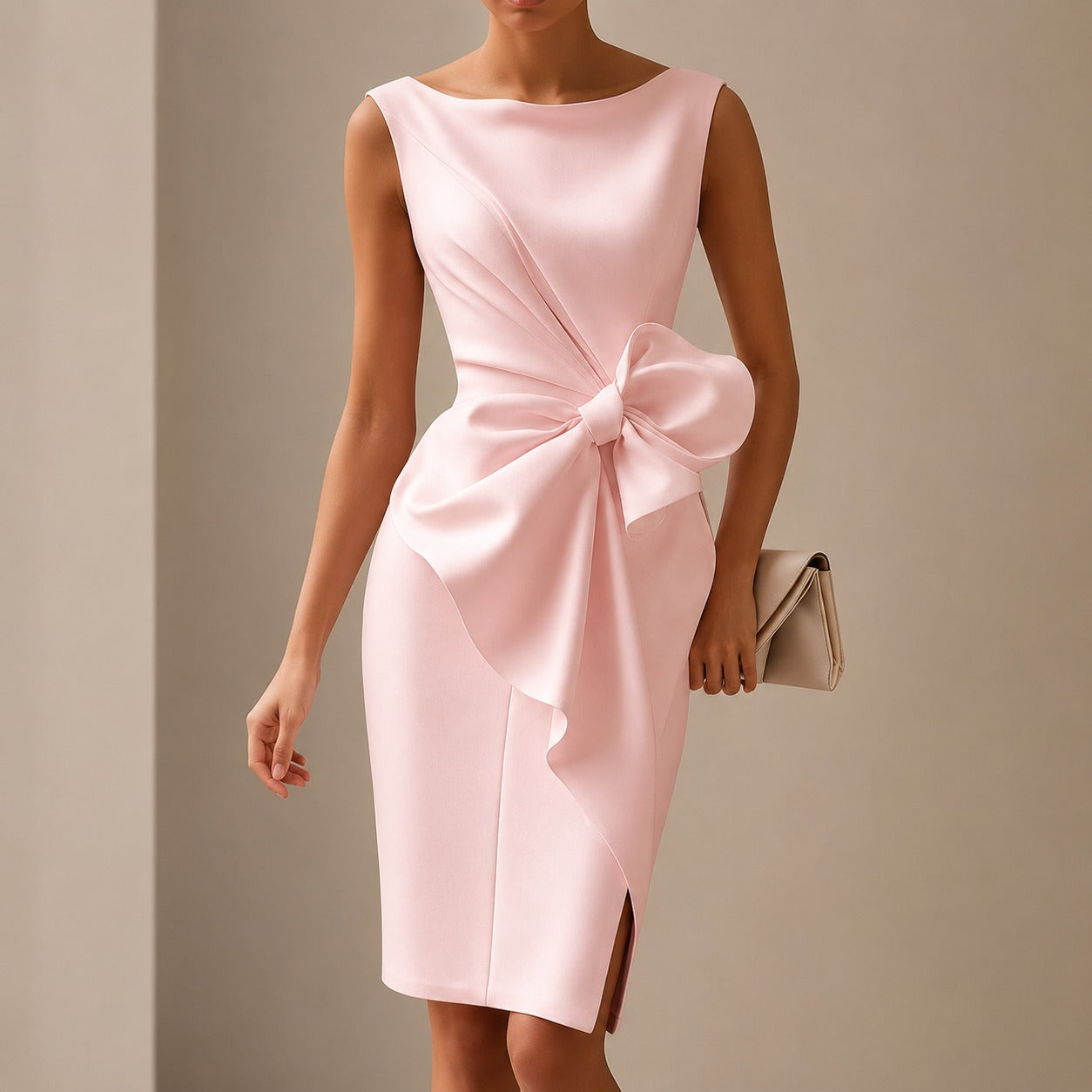 Esmee - Stilvolles Minikleid mit Schleifenelement