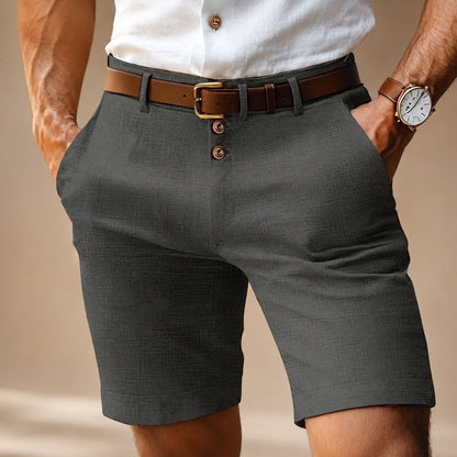 Herbie - Freizeithose mit Knopfdetails