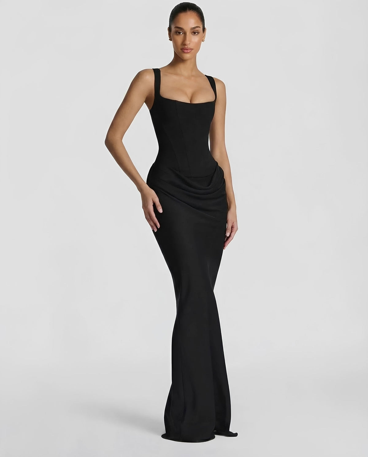 Dorsey - Elegantes Korsett-Maxi-Kleid