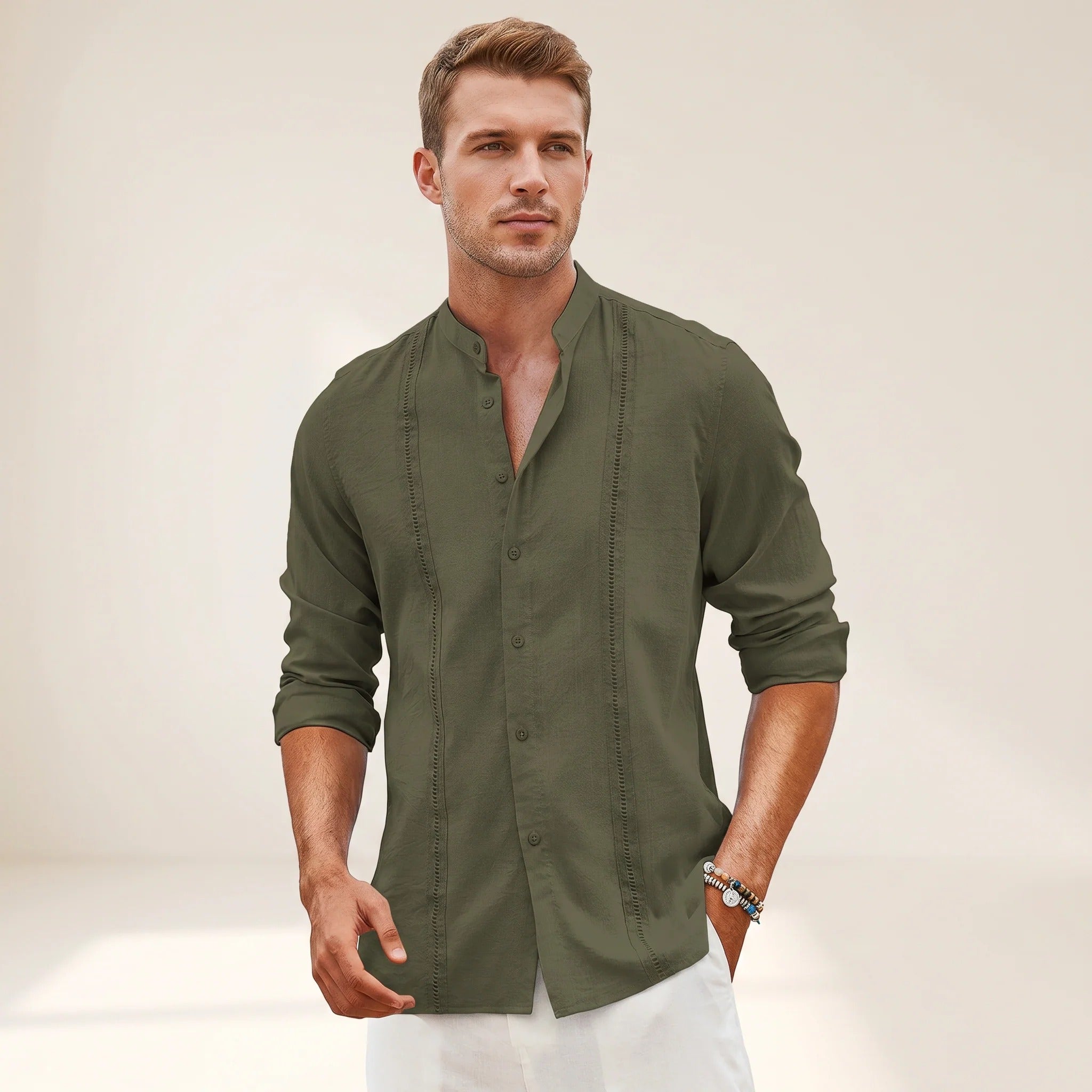 Olivier - Elegantes Hemd mit Verzierung