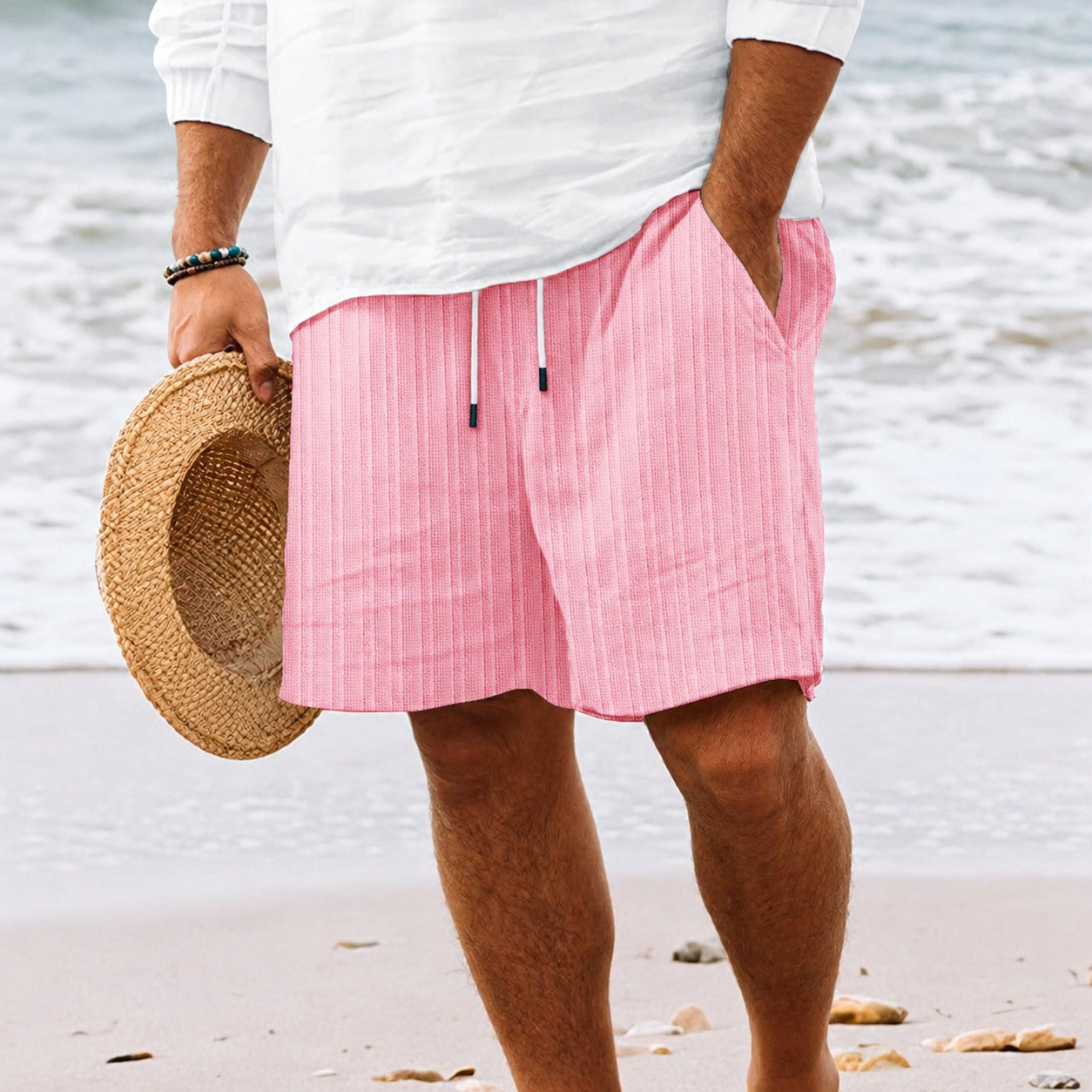 Simone - Bequeme Gestreifte Badeshorts