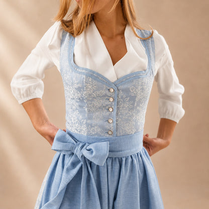 Cora - Klassisches Oktoberfestkleid mit Schleifenakzent