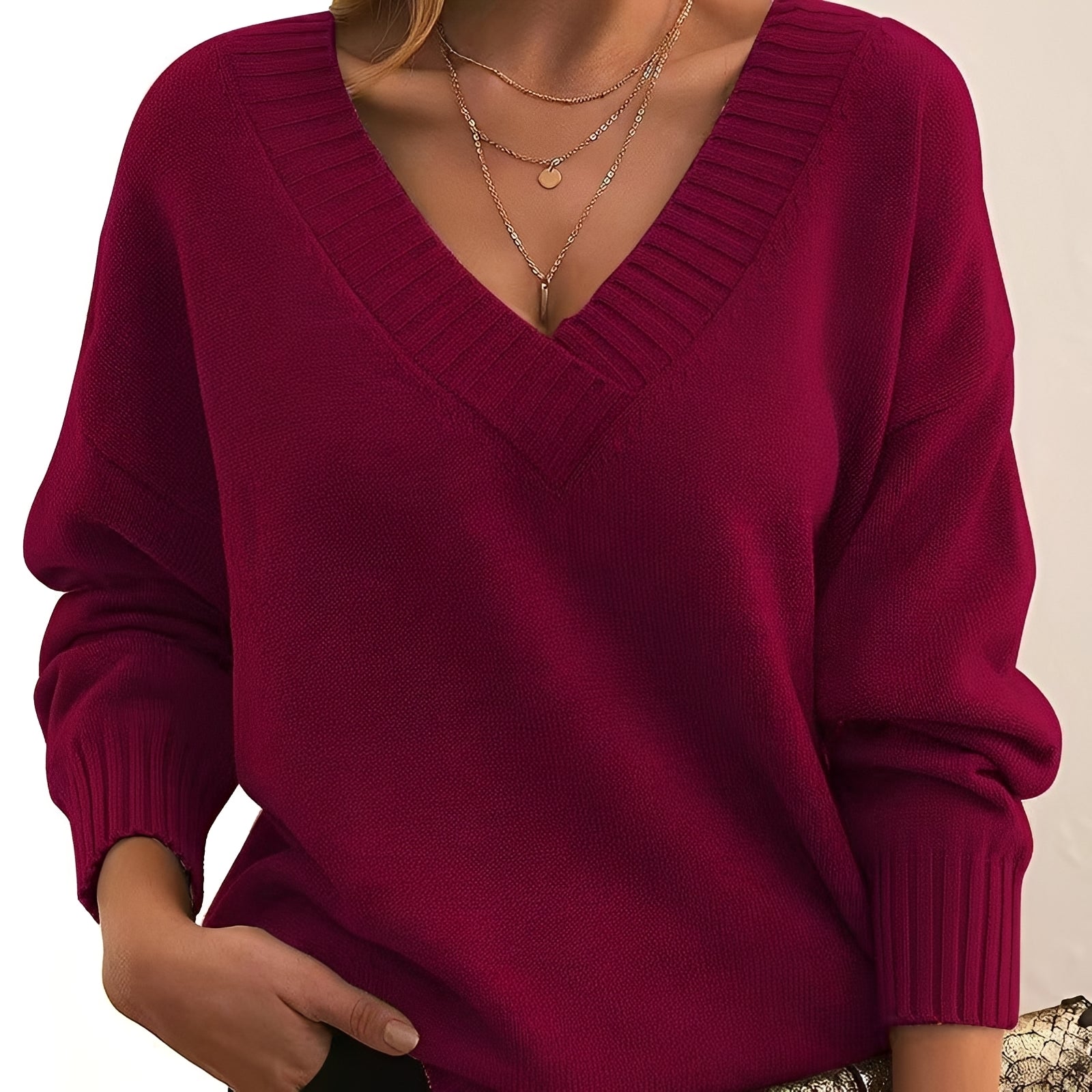 Mollie - Luftiger Damenpullover mit legerem Design