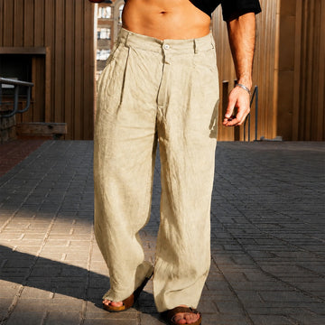 Brandon - Weite Hose mit lockerem Bein