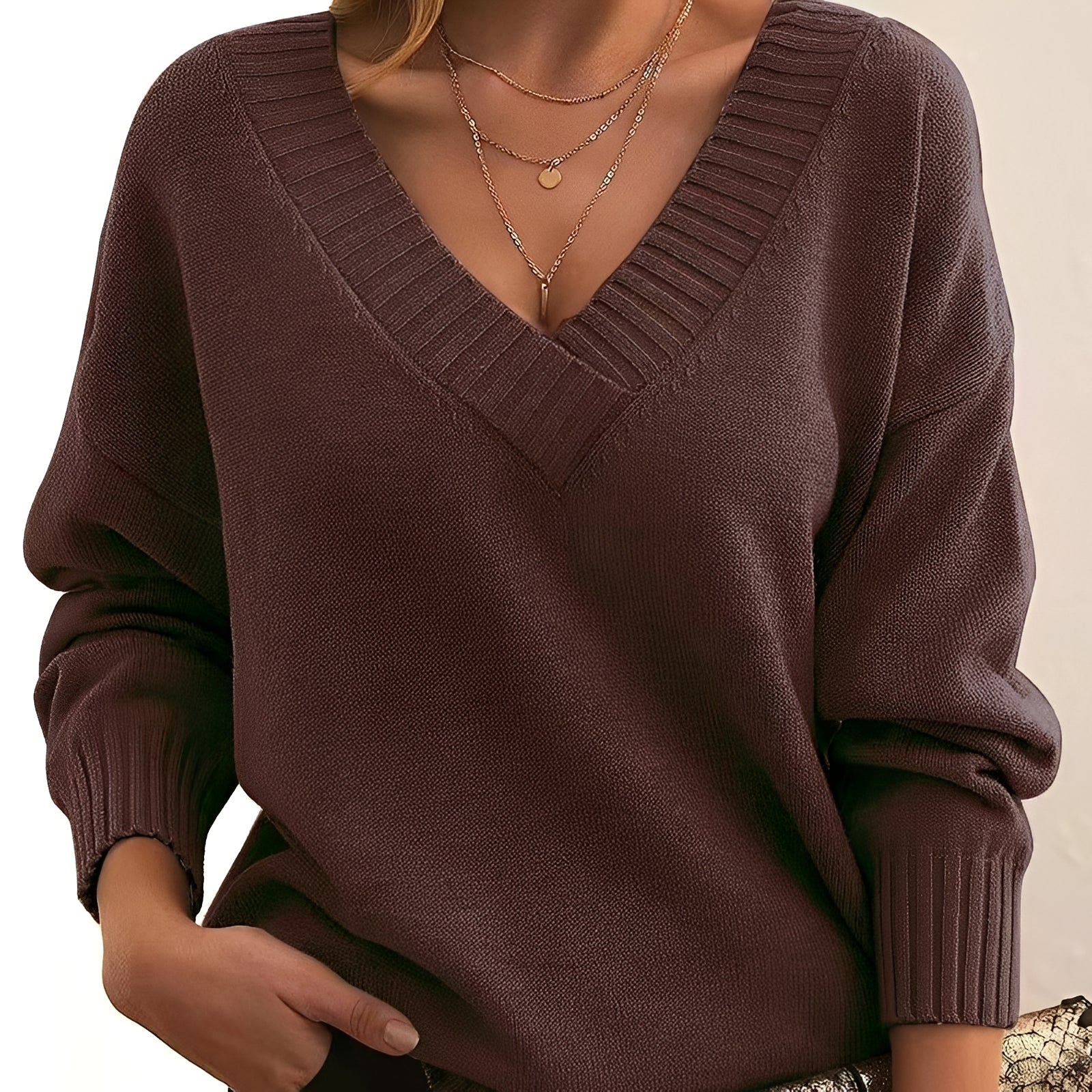Mollie - Luftiger Damenpullover mit legerem Design