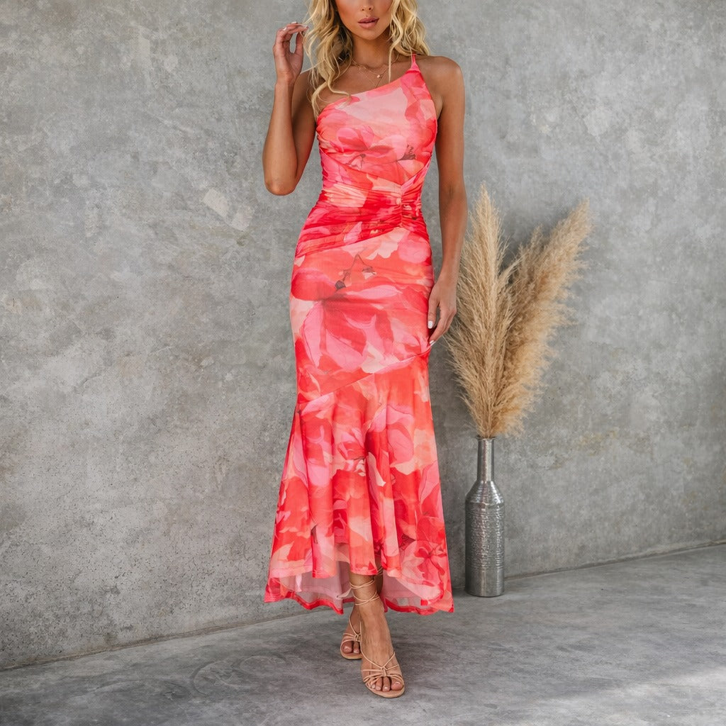 Tiffany - Midikleid mit Blumenmuster