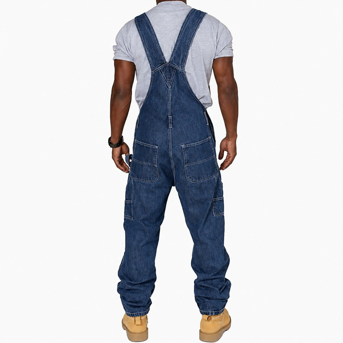 Stefan - Trendige Cargo-Hose im gewaschenen Look mit vielen Taschen