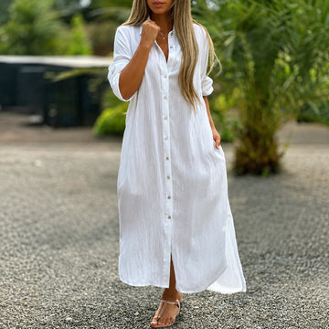 Sharon - Komfortables Weites Kleid