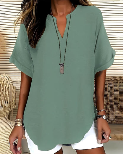 Shanice - Weit geschnittene Bluse