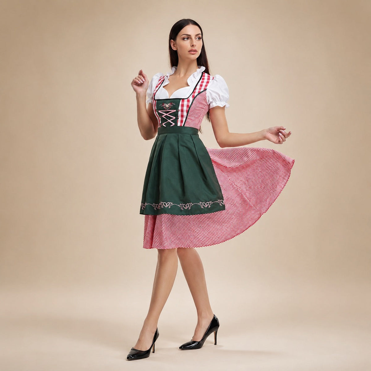 Amanda - Traditionelles Oktoberfest-Dirndl (Futter nicht enthalten)