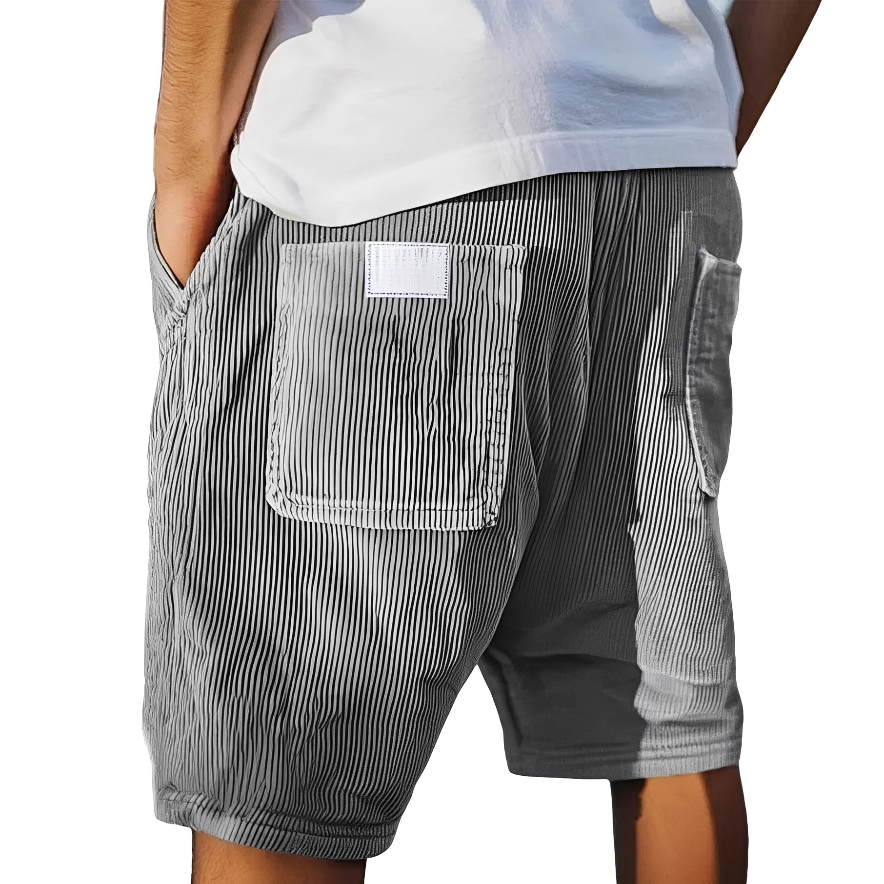 Ritchie - Komfortable Shorts mit Streifenmuster