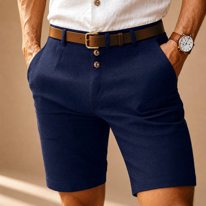 Herbie - Freizeithose mit Knopfdetails