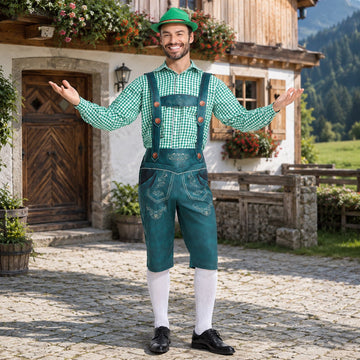 Ronald - Retro-elegante Oktoberfest-Shorts