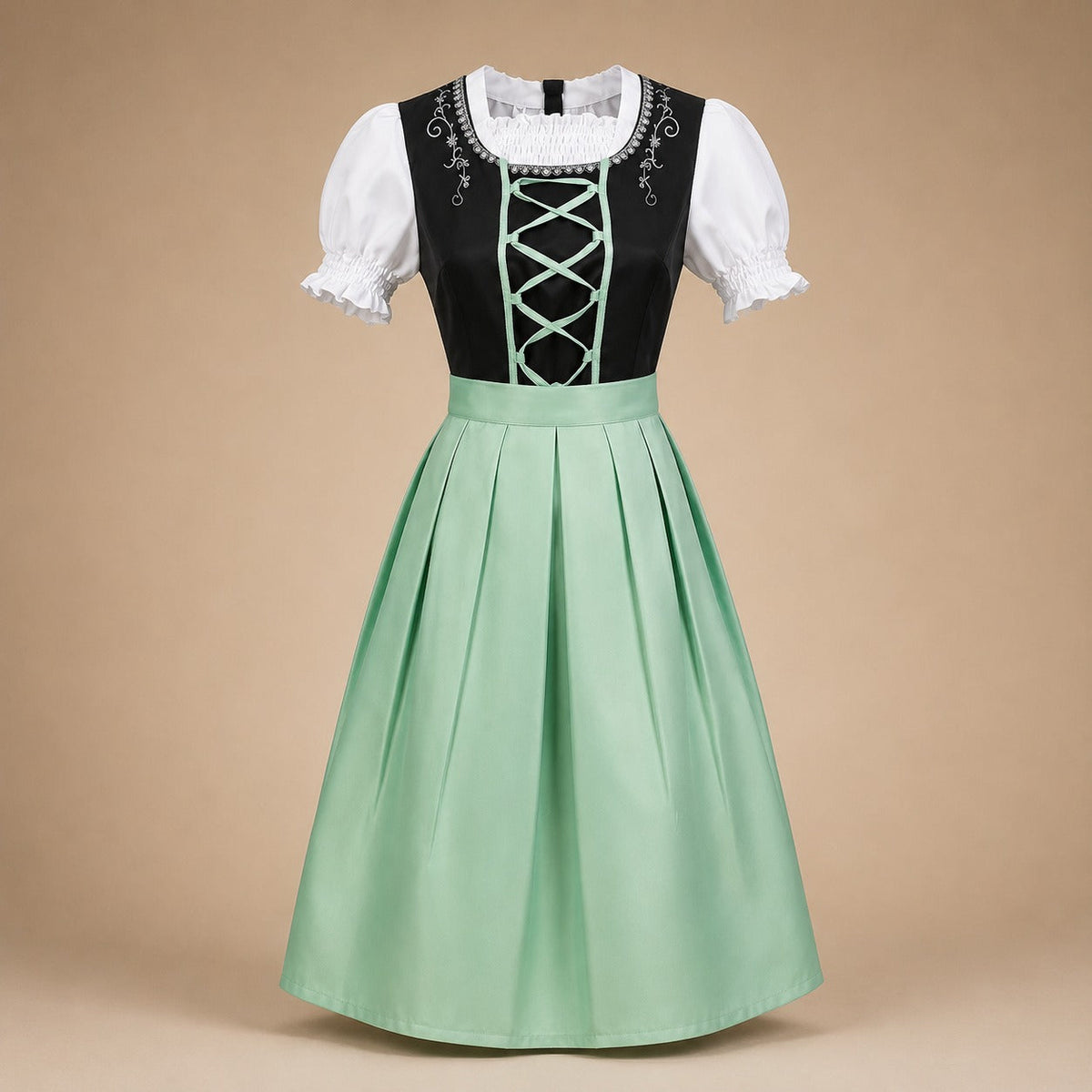 Mila - Stilvolles Oktoberfest-Dirndl (Futter nicht enthalten)