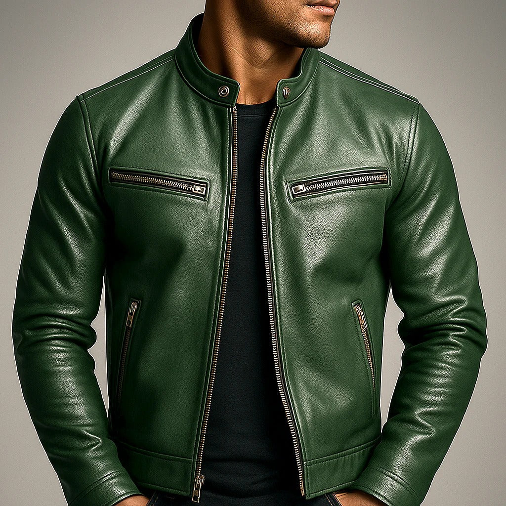 Harris - Traditionelle Motorradjacke
