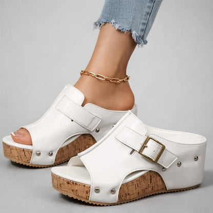 Albie - Moderne Plateau-Sandalen