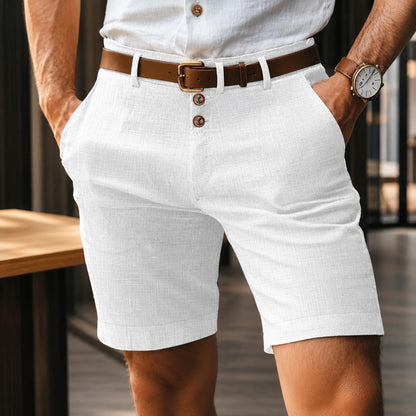 Herbie - Freizeithose mit Knopfdetails