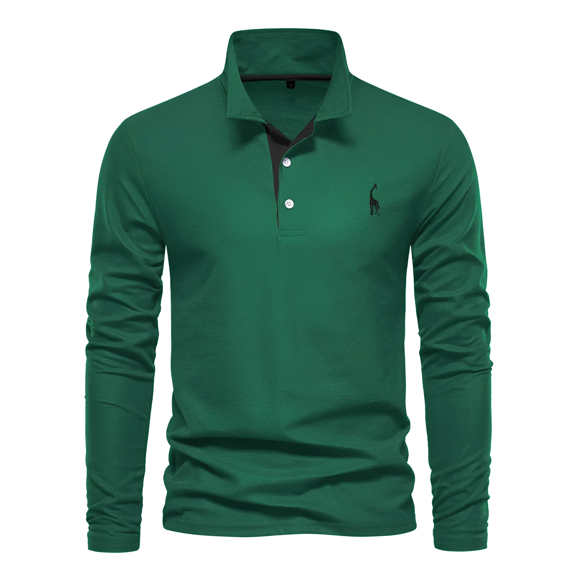Antoine - Langärmeliges Herren-Poloshirt für jeden Tag