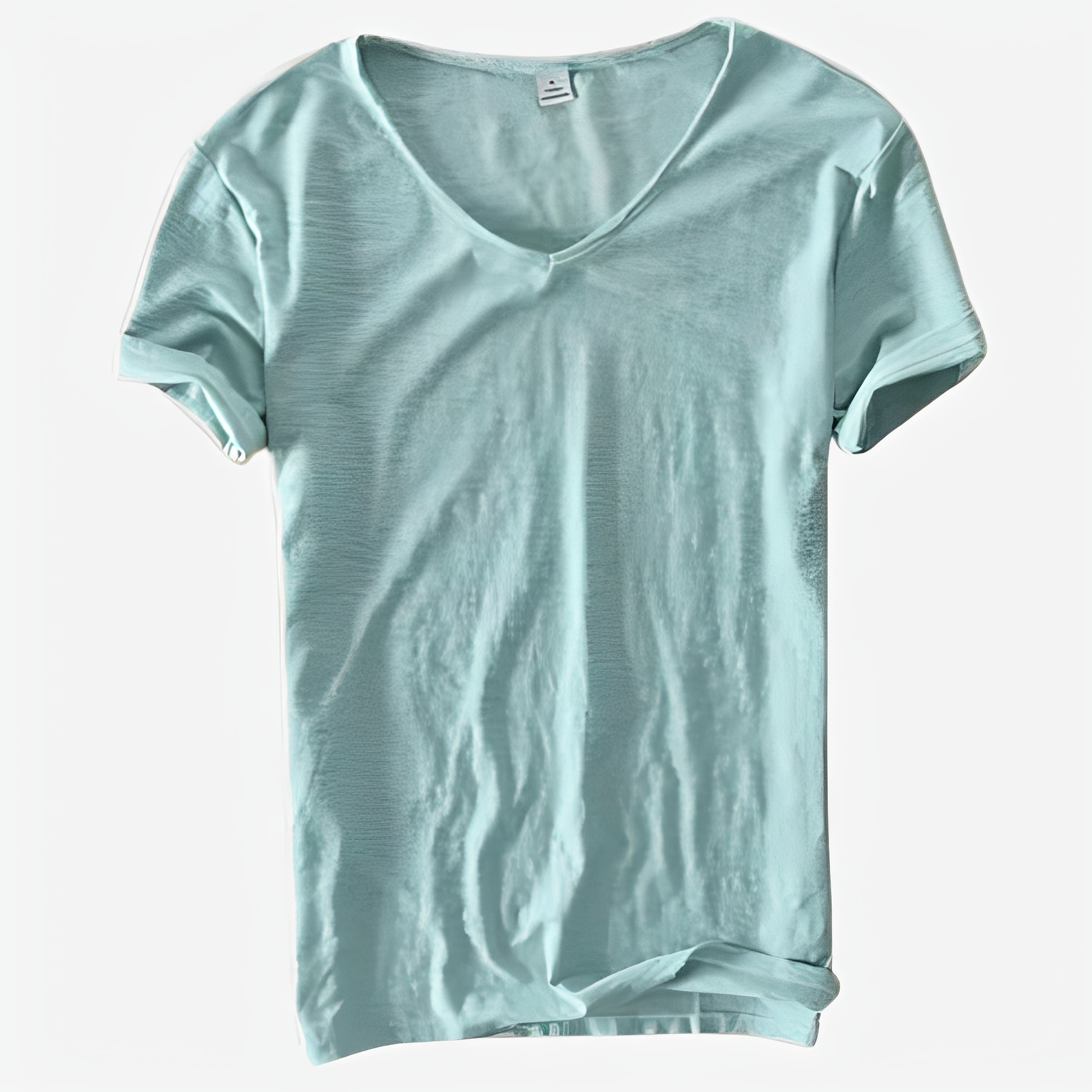 Jayson - Lockeres Sommer-T-Shirt mit V-Ausschnitt für Herren