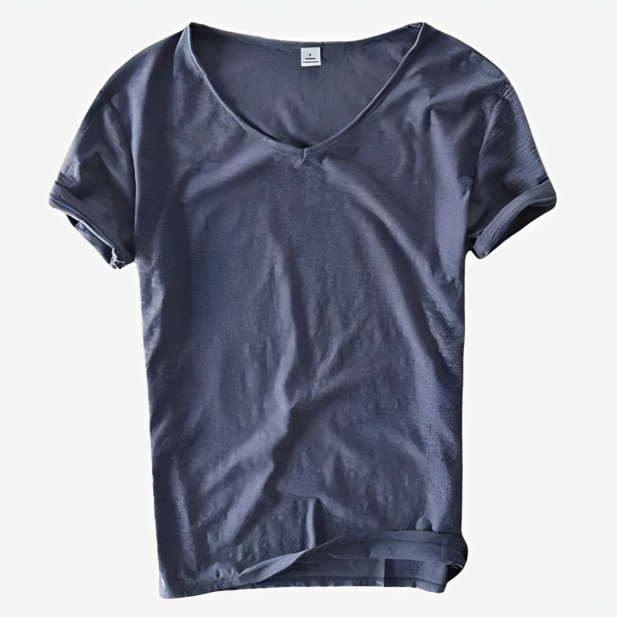 Jayson - Lockeres Sommer-T-Shirt mit V-Ausschnitt für Herren