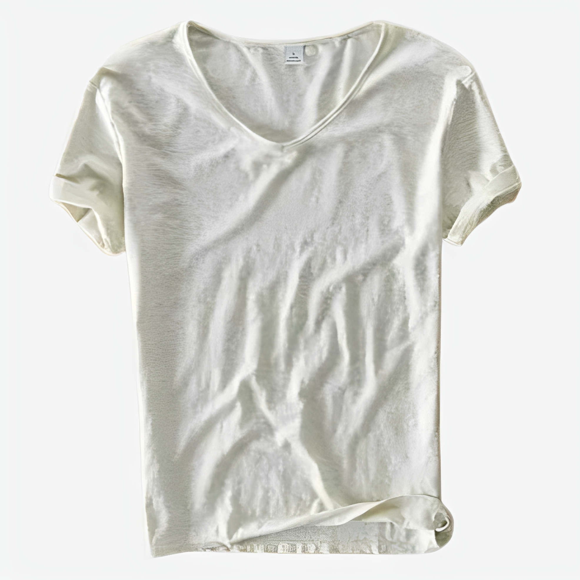 Jayson - Lockeres Sommer-T-Shirt mit V-Ausschnitt für Herren