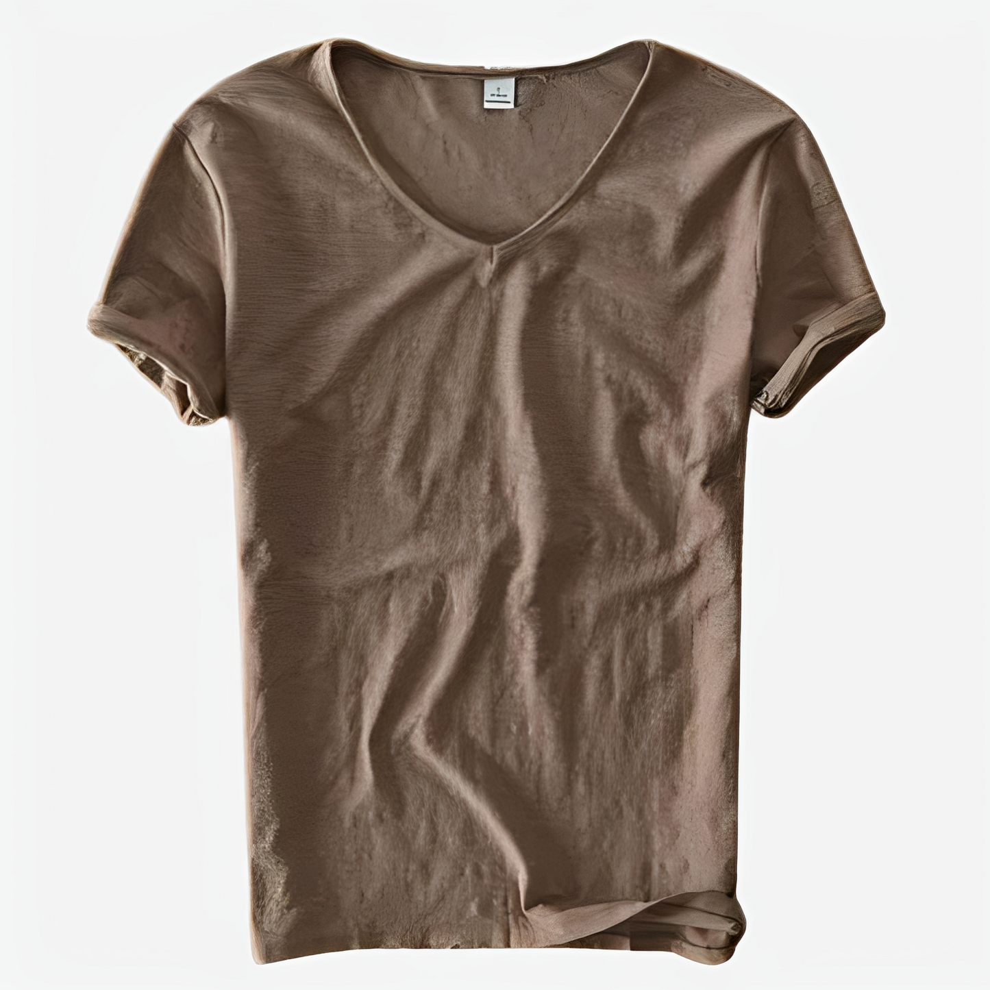 Jayson - Lockeres Sommer-T-Shirt mit V-Ausschnitt für Herren