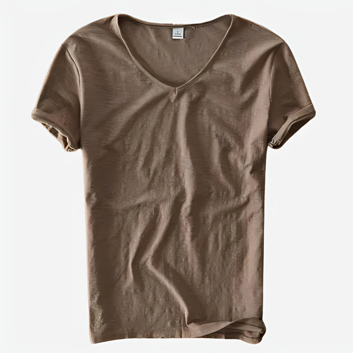 Jayson - Lockeres Sommer-T-Shirt mit V-Ausschnitt für Herren