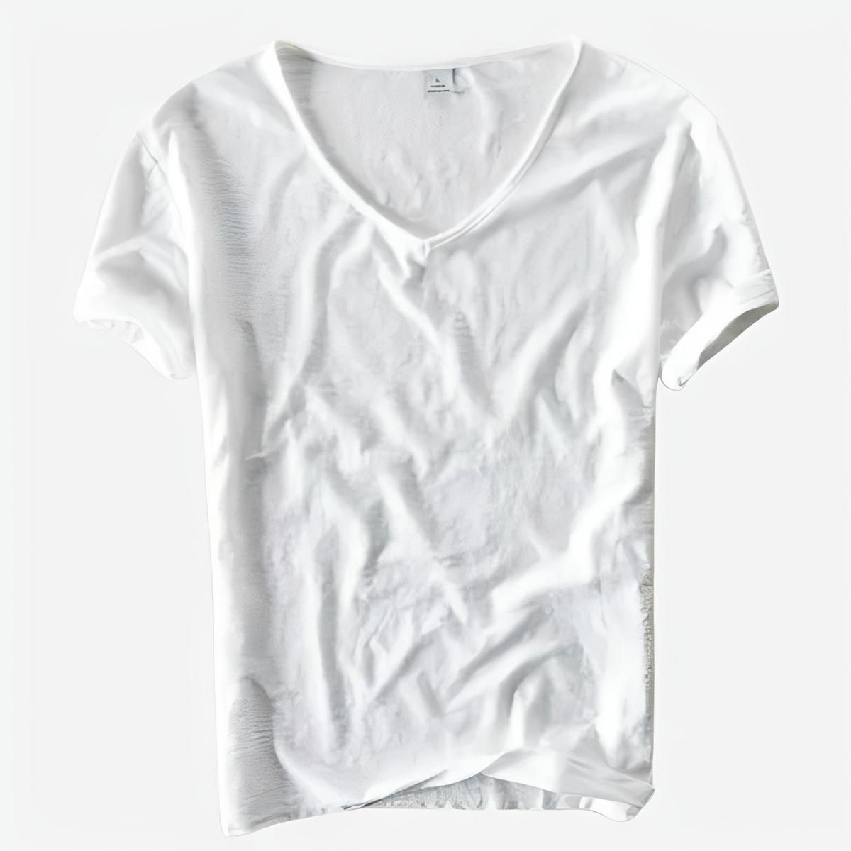 Jayson - Lockeres Sommer-T-Shirt mit V-Ausschnitt für Herren