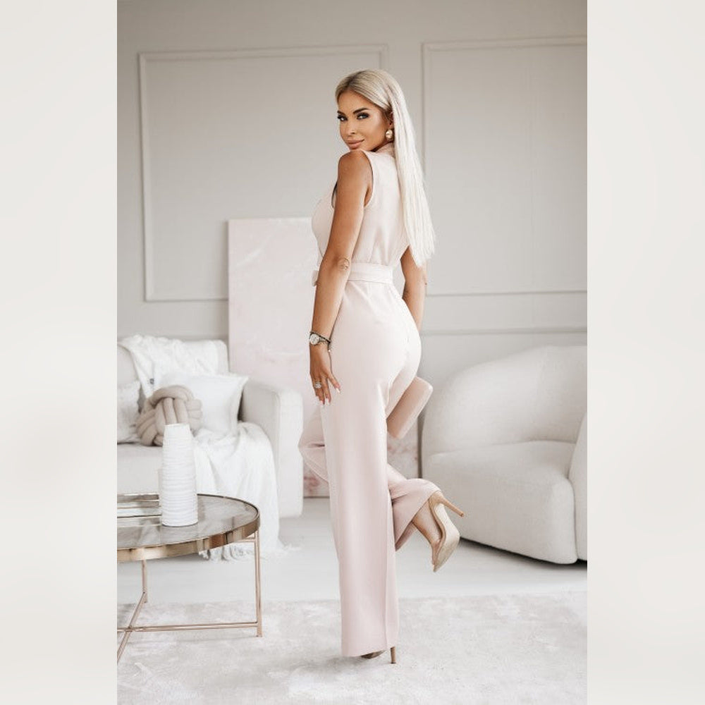 Maribel - Stilvoller ärmelloser Jumpsuit für Damen