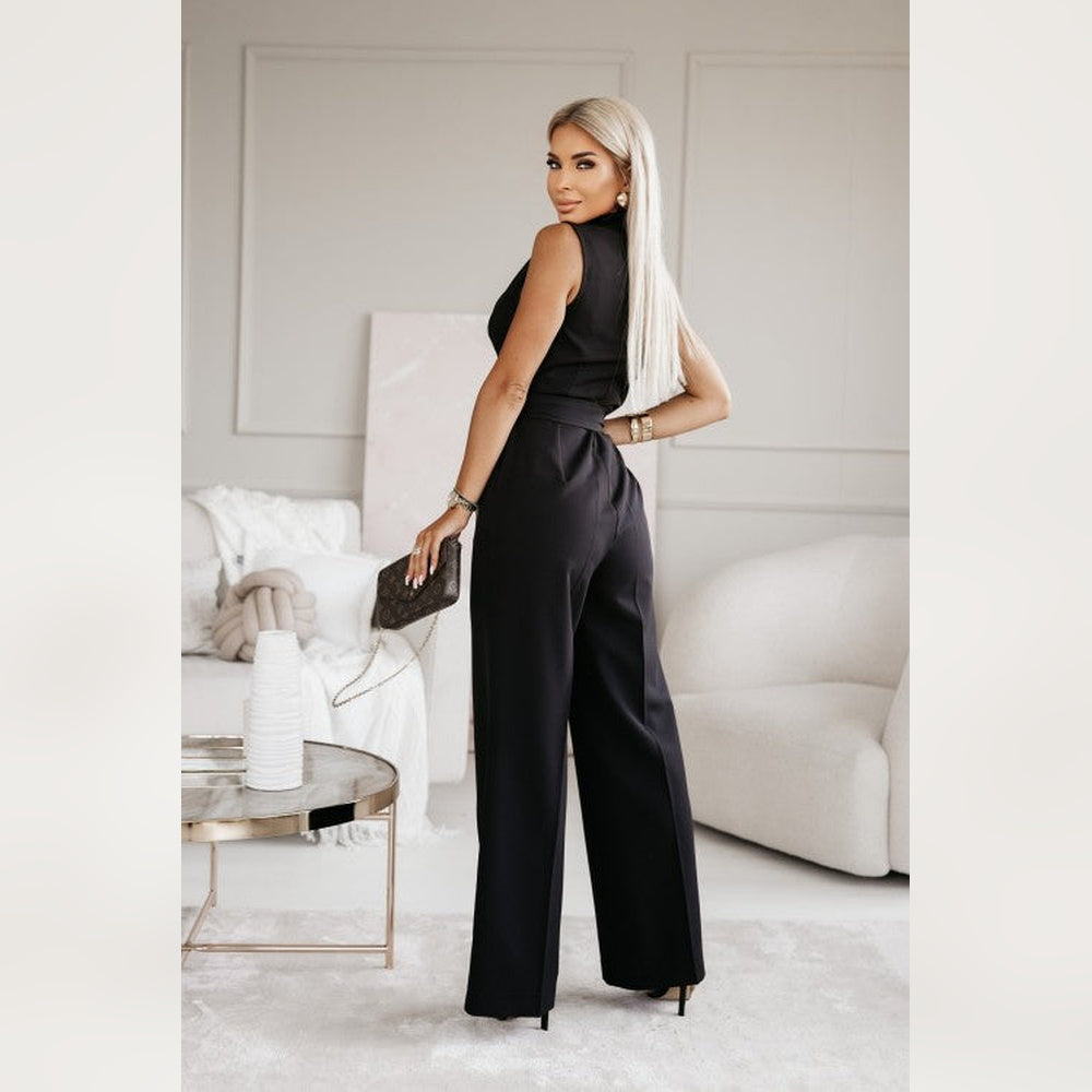 Maribel - Stilvoller ärmelloser Jumpsuit für Damen