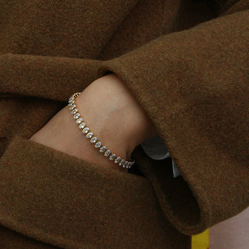 Georgina - Tennisarmband mit Diamanten