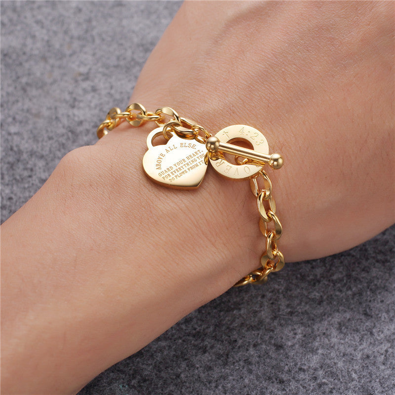 Alessia – Elegantes Damenarmband aus Titanstahl