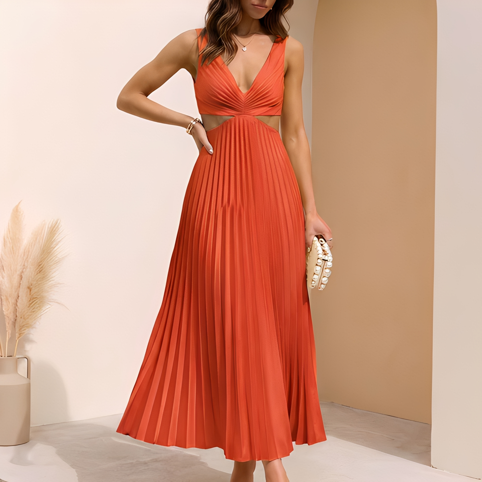 Vania - Elegantes und fließendes Kleid für Frauen