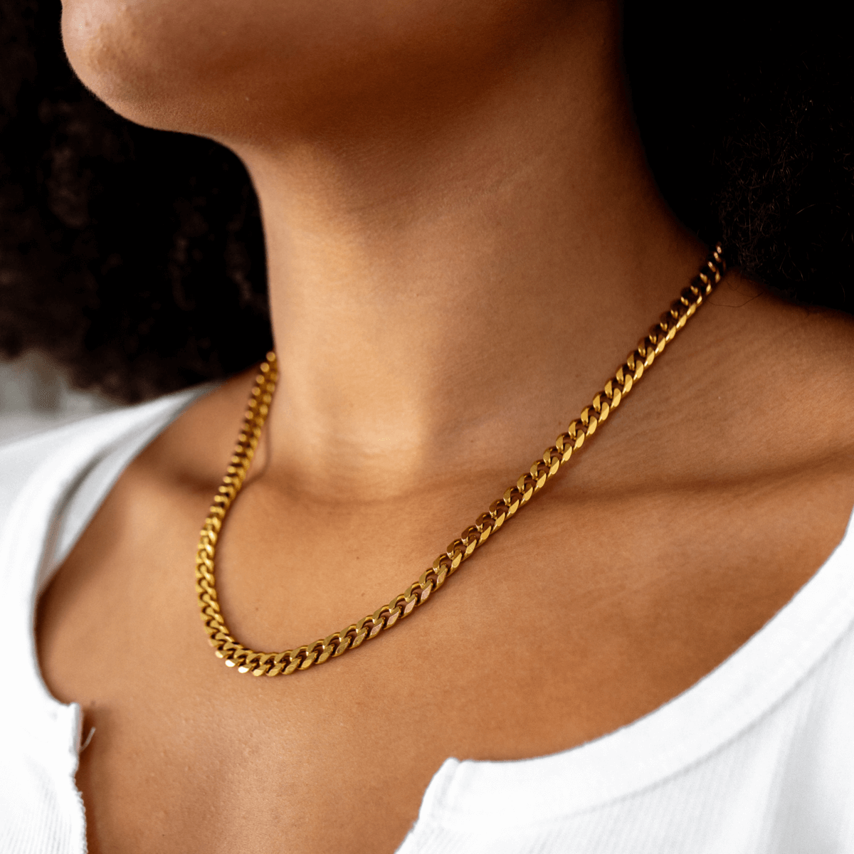 Lea – Kubanische Goldkette