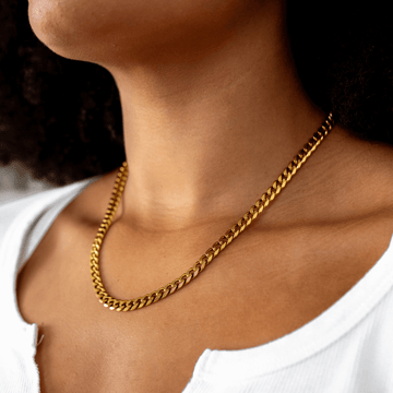 Lea – Kubanische Goldkette